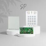کنترل پنل 5 زون SP5500 به همراه کی پد K10 + جعبه فلزی