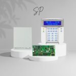کنترل پنل 5 زون SP5500 به همراه کی پد K32LCD + جعبه فلزی