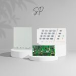 کنترل پنل 5 زون SP5500 به همراه کی پد K636 + جعبه فلزی