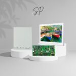 کنترل پنل 5 زون SP5500 به همراه کی پد تاچ‌ اسکرین TM70 + جعبه فلزی