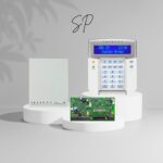 کنترل پنل 16 زون SP7000 به همراه کی پد K32LCD + جعبه فلزی