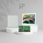 کنترل پنل 16 زون SP7000 به همراه کی پد تاچ‌ اسکرین TM70 + جعبه فلزی
