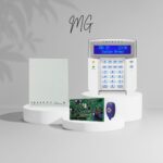 کنترل پنل 32 زون MG5000 به همراه کی پد K32LCD + ریموت REM1 + جعبه فلزی