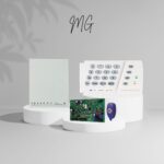 کنترل پنل 32 زون MG5000 به همراه کی پد K636 + ریموت REM1 + جعبه فلزی