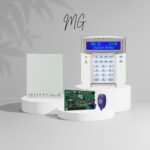 کنترل پنل 32 زون MG5050 به همراه کی پد K32LCD + ریموت REM1 + جعبه فلزی